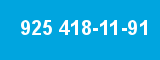 925 418-11-91 925 418-11-91